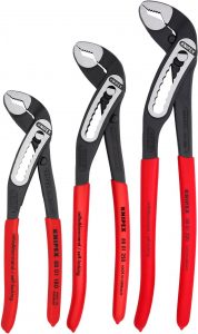 KNIPEX 3-Piece Alligator Pliers Set